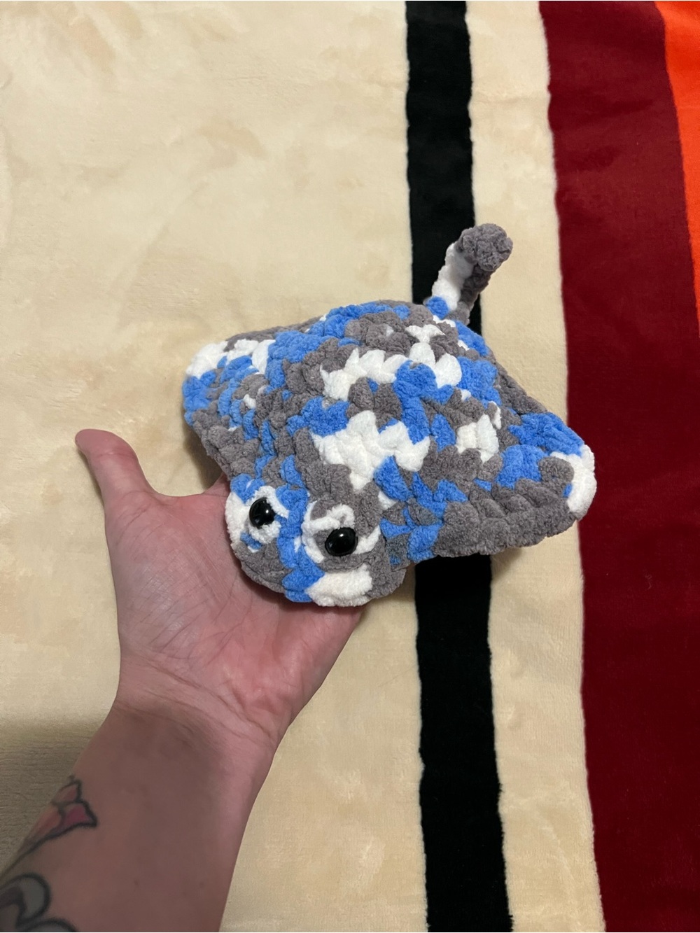 Plush Crocheted Stingray ✨
